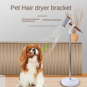 Hands Free Hair Dryer Holder; for men and pets; Hair Dryer Stand Holder; Adjustable Height; 360° adjustable angle (Color: (type-1)140cm)