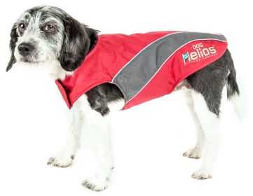 Helios Octane Softshell Neoprene Satin Reflective Dog Jacket w/ Blackshark technology (size: X-Large)